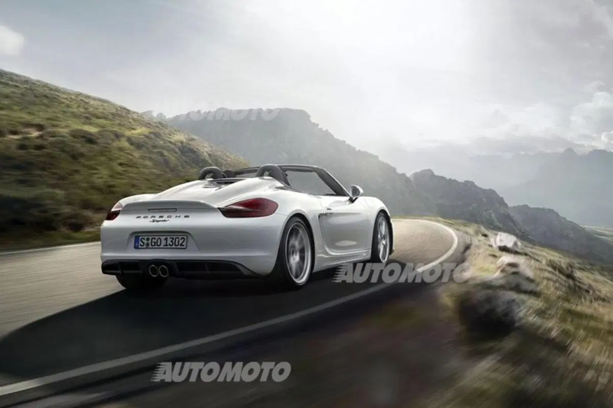Nuova Porsche Boxster Spyder: il ritorno di un mito. Ma solo per i puristi (3)