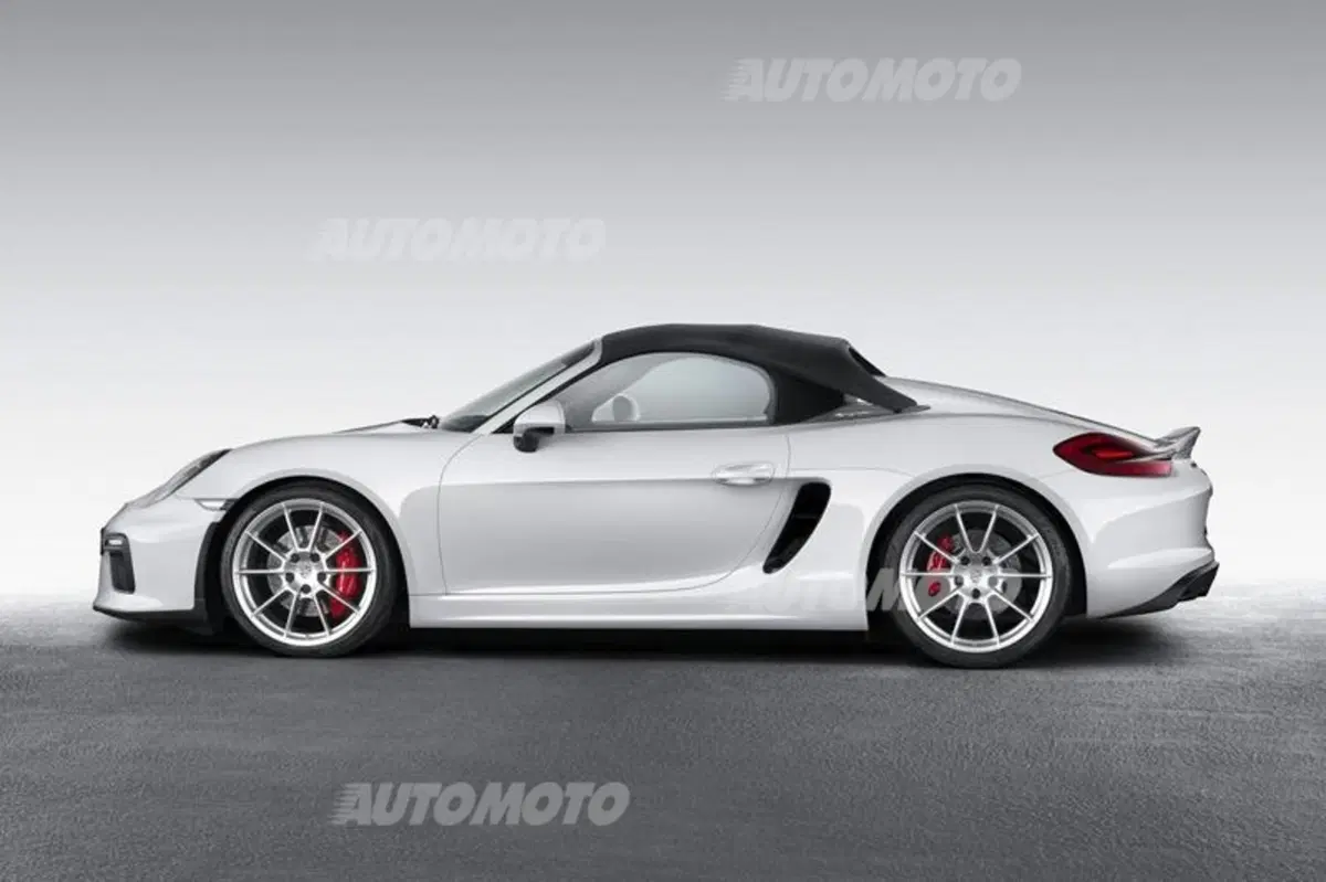 Nuova Porsche Boxster Spyder: il ritorno di un mito. Ma solo per i puristi (7)