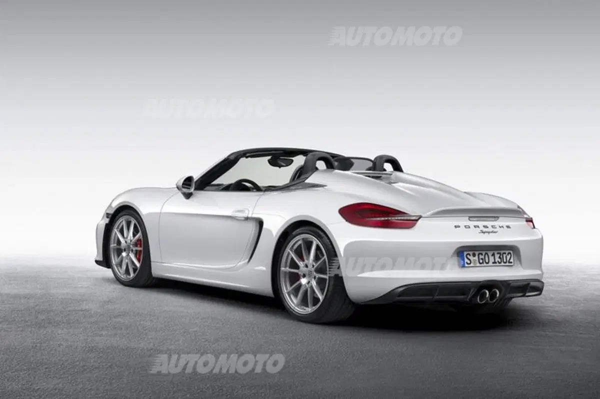 Nuova Porsche Boxster Spyder: il ritorno di un mito. Ma solo per i puristi (9)