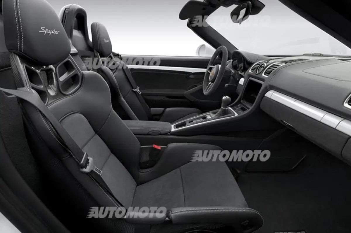 Nuova Porsche Boxster Spyder: il ritorno di un mito. Ma solo per i puristi (12)