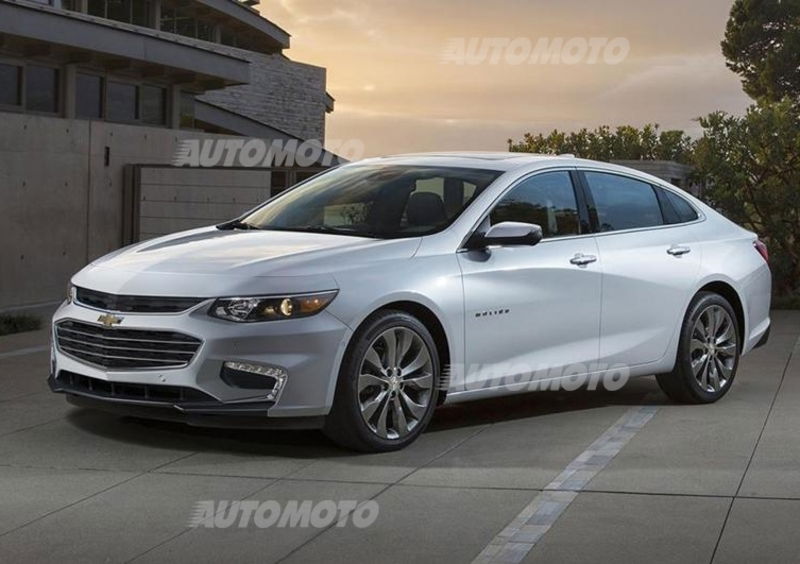 Nuova Chevrolet Malibu: sotto al vestito nasconde la futura Opel Insignia