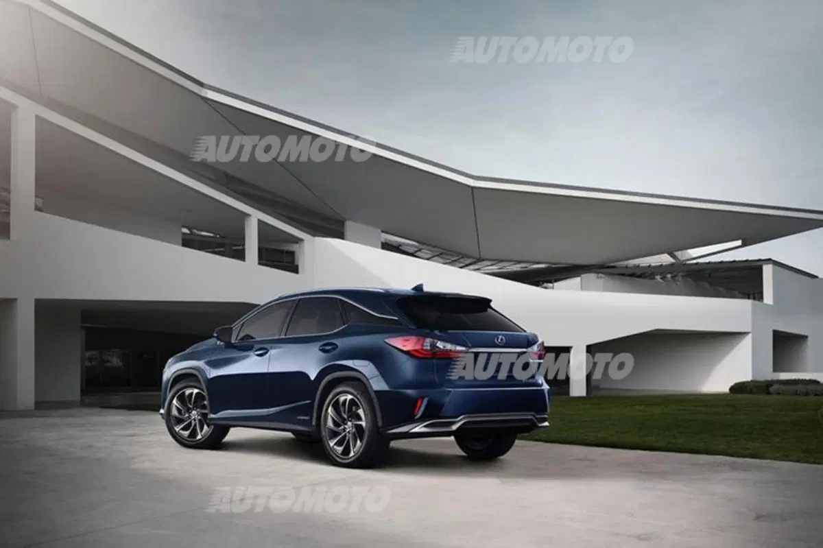 Nuova Lexus RX: design sempre più tagliente e futuristico