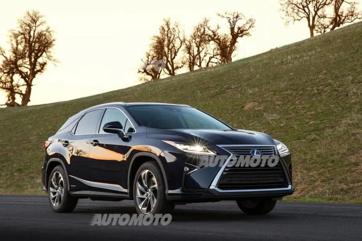 Nuova Lexus RX: design sempre più tagliente e futuristico (5)