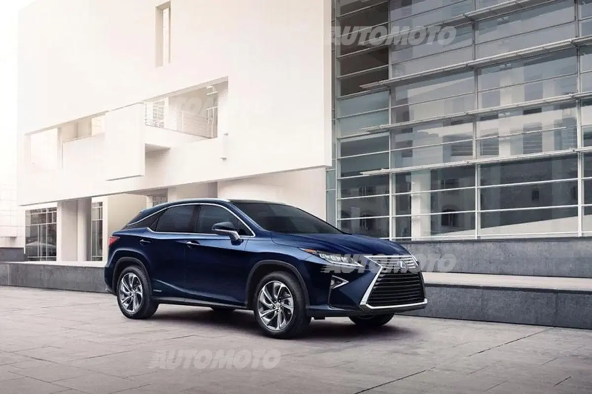 Nuova Lexus RX: design sempre più tagliente e futuristico (12)