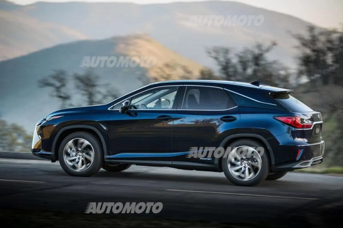 Nuova Lexus RX: design sempre più tagliente e futuristico (14)