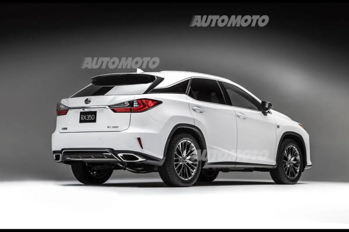 Nuova Lexus RX: design sempre più tagliente e futuristico (47)