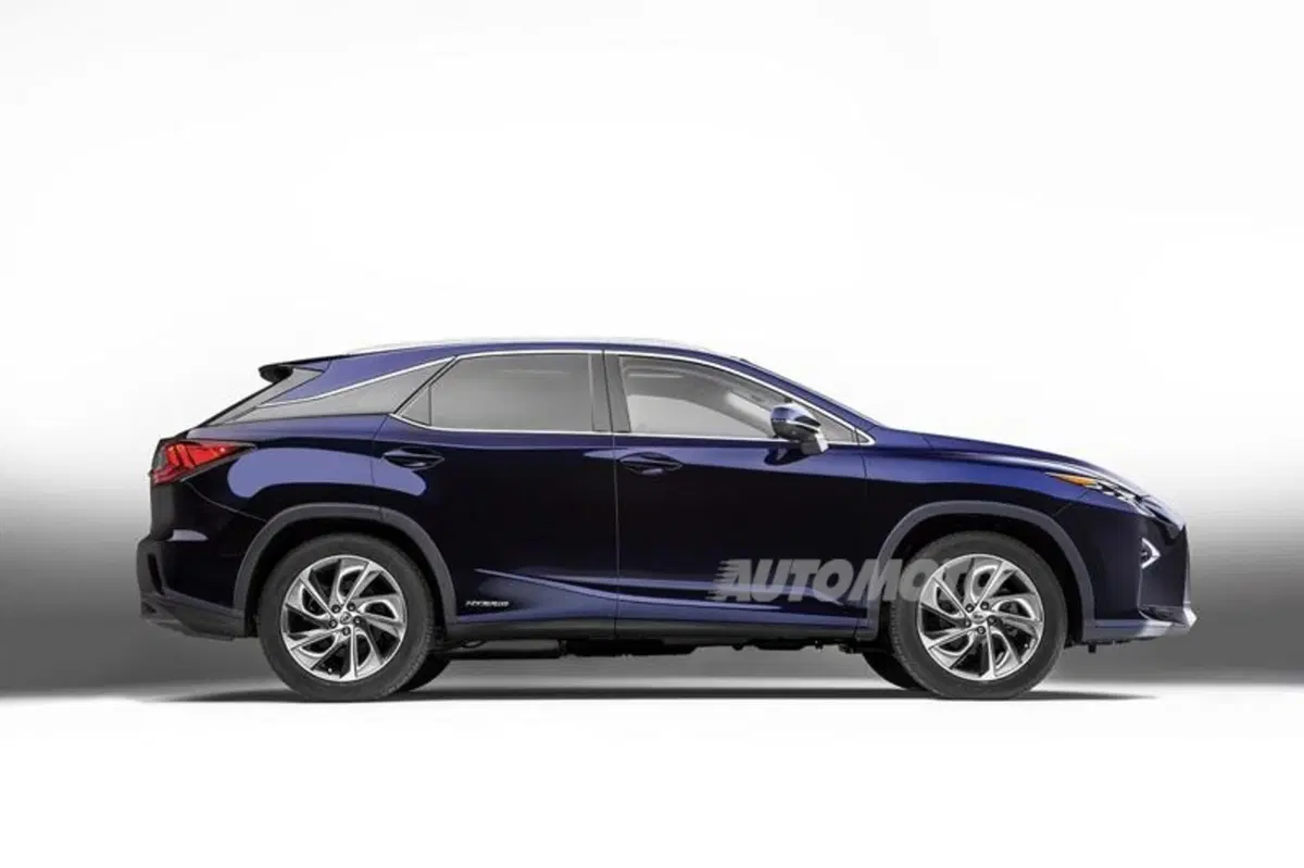 Nuova Lexus RX: design sempre più tagliente e futuristico (50)