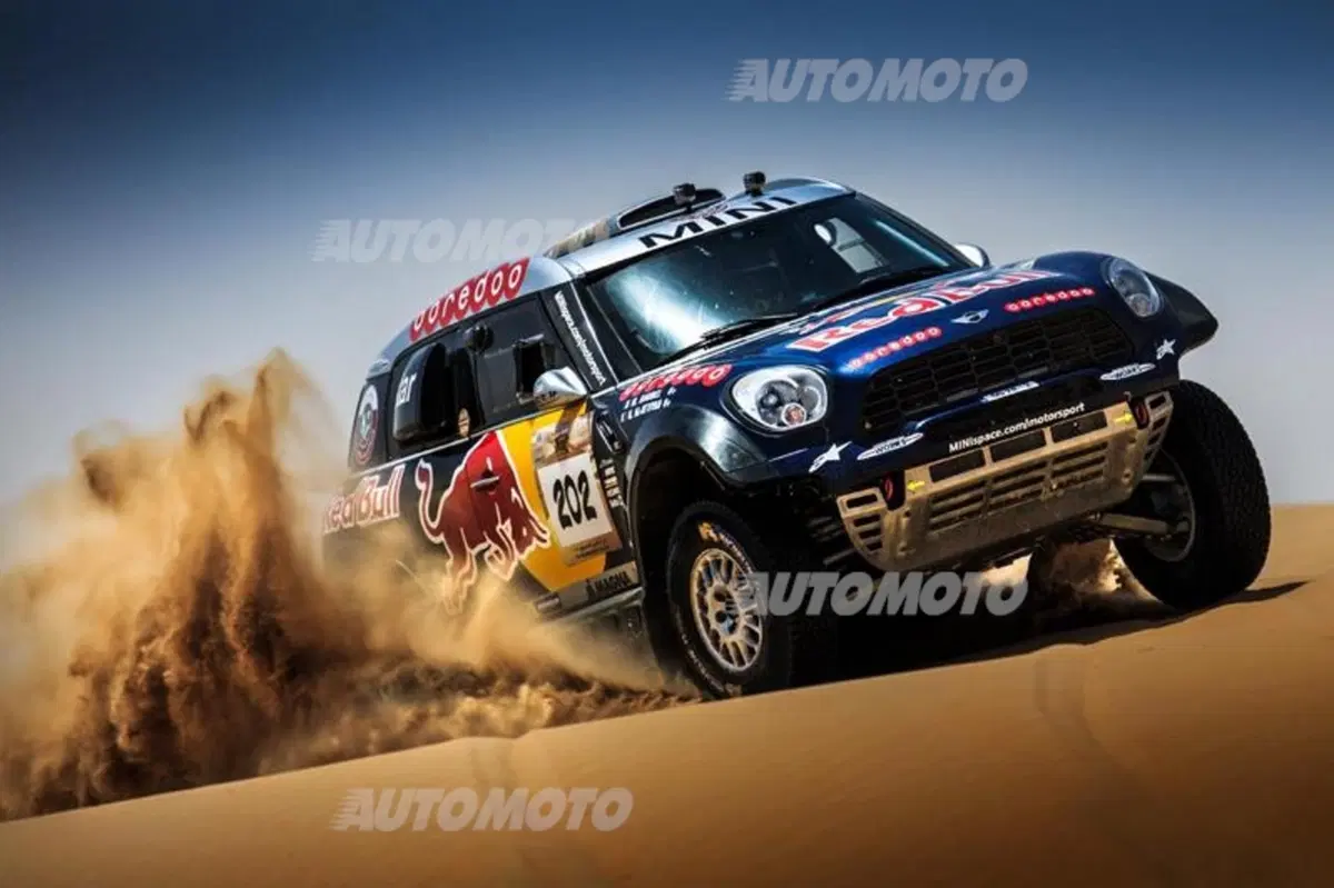 Mondiale Cross Country, Abu Dhabi. E infatti: Coma (KTM) e Al Attiyah (Mini)