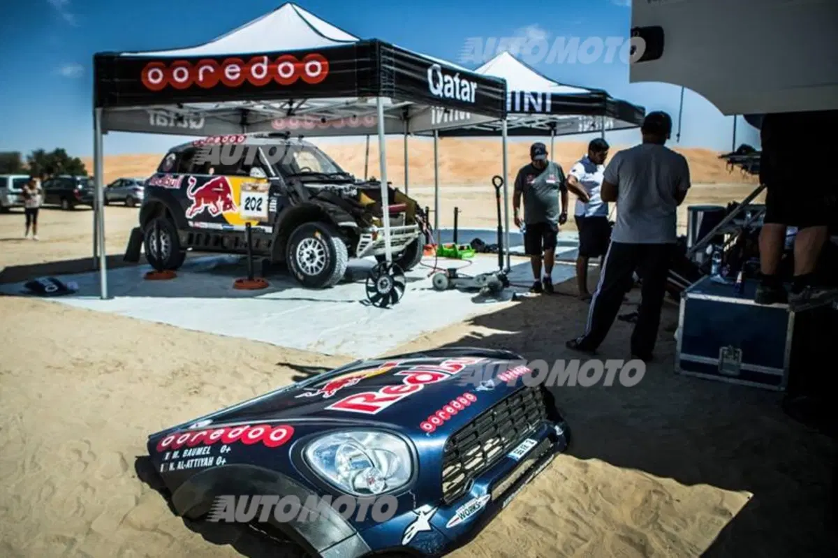 Mondiale Cross Country, Abu Dhabi. E infatti: Coma (KTM) e Al Attiyah (Mini) (6)