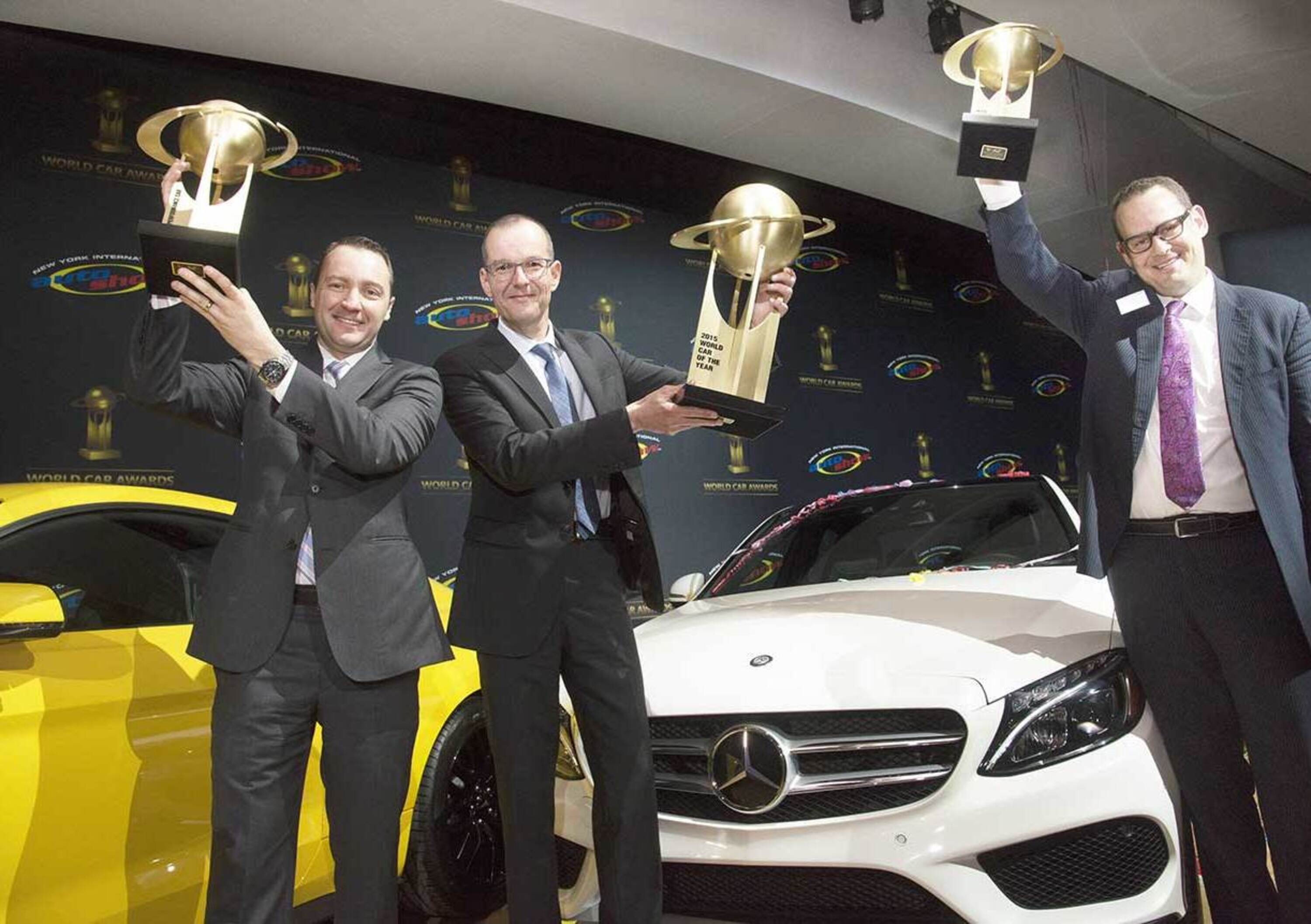 La nuova Mercedes Classe C &egrave; World Car of the Year 2015