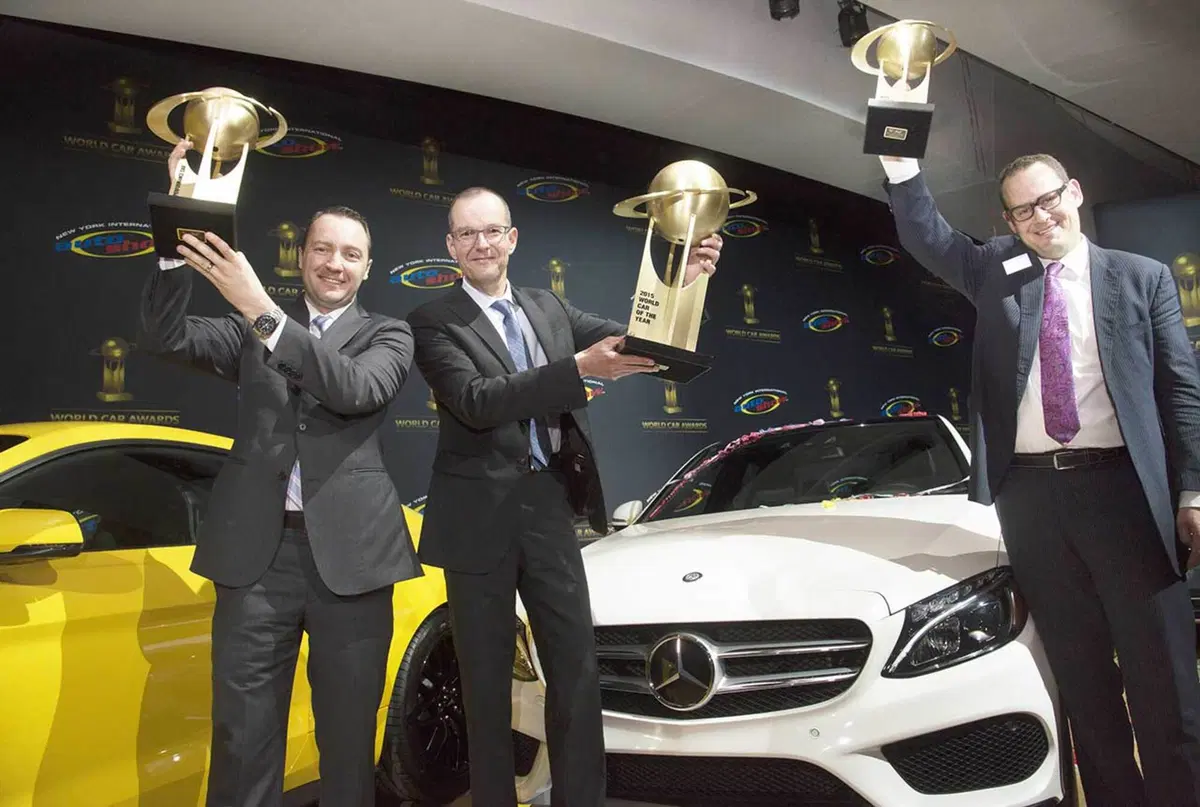 La nuova Mercedes Classe C è World Car of the Year 2015