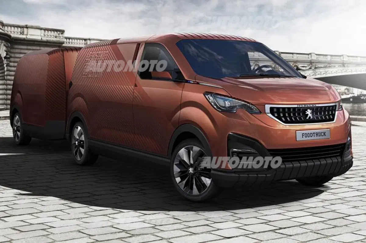 Peugeot Foodtruck concept: per una cucina di strada a cinque stelle