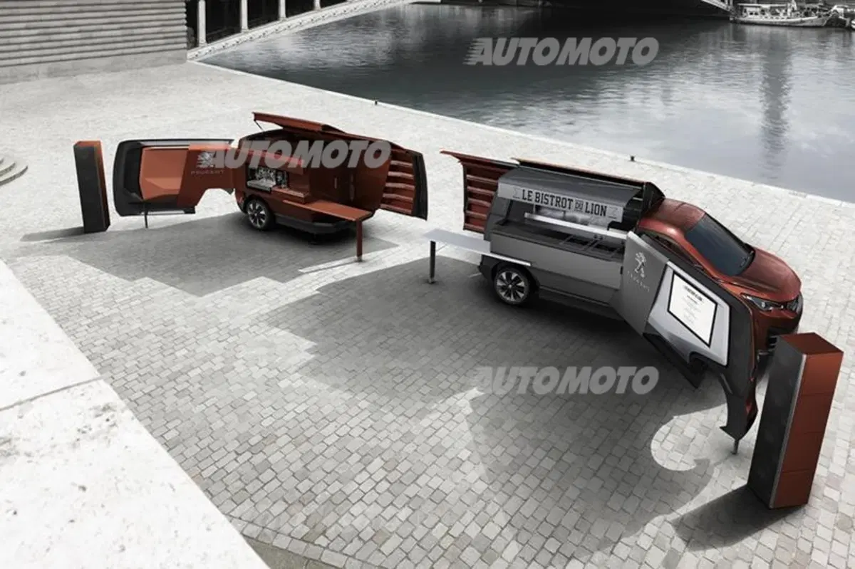 Peugeot Foodtruck concept: per una cucina di strada a cinque stelle (2)