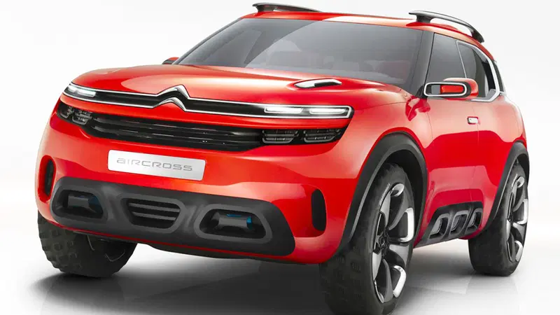 Citroen Aircross concept: un futuro SUV plug-in in salsa Cactus