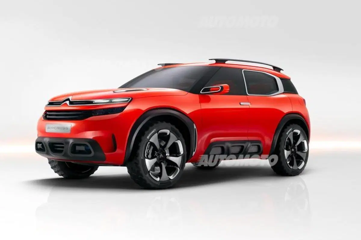 Citroen Aircross concept: un futuro SUV plug-in in salsa Cactus (5)