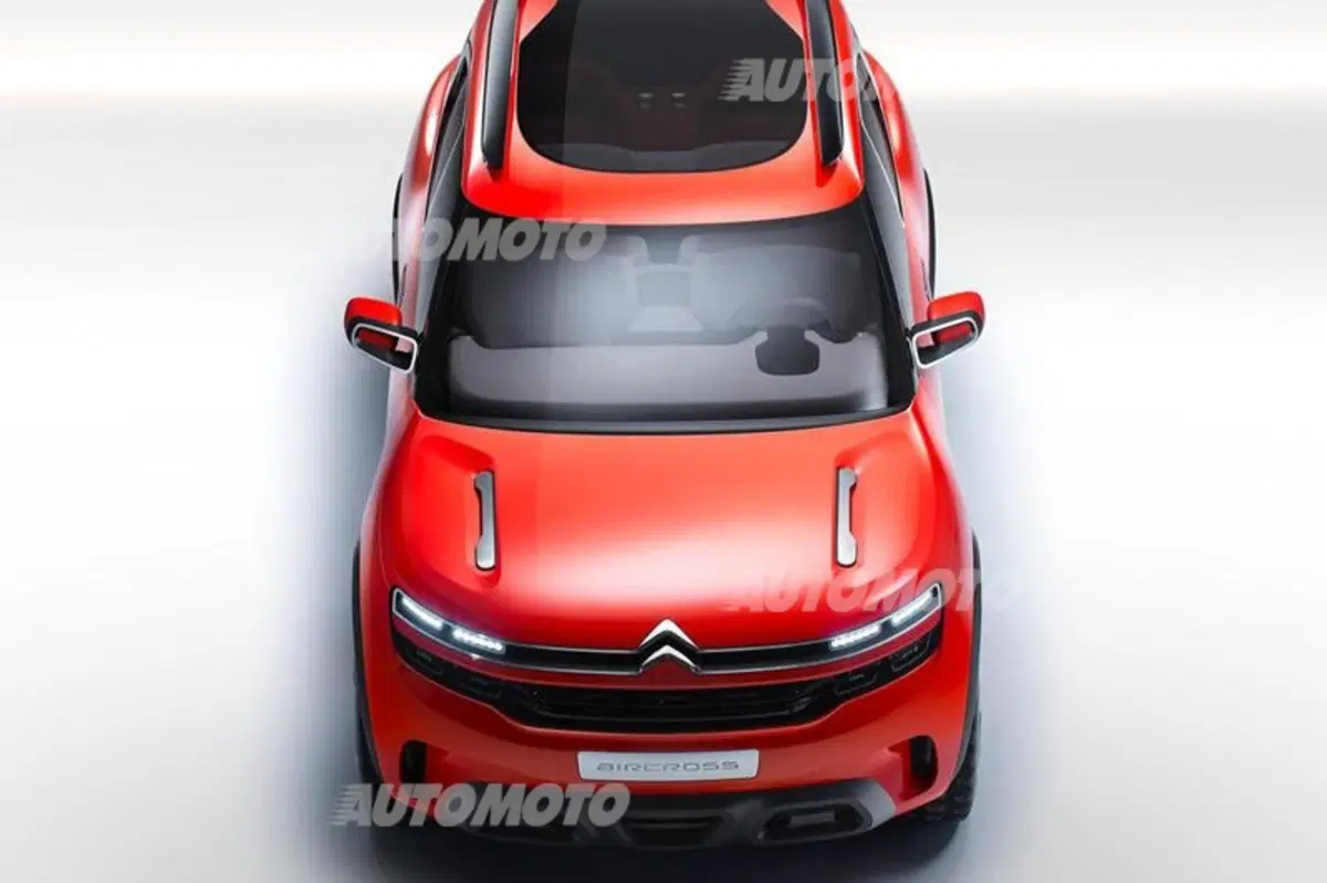 Citroen Aircross concept: un futuro SUV plug-in in salsa Cactus (6)