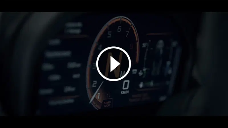 McLaren Super Series, uno sguardo all'abitacolo [Video]