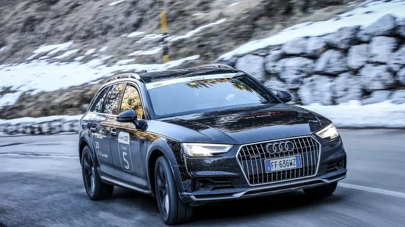 Audi 20quattro ore delle Alpi: gara endurance con l'Audi A4 Allroad quattro [VIDEO]