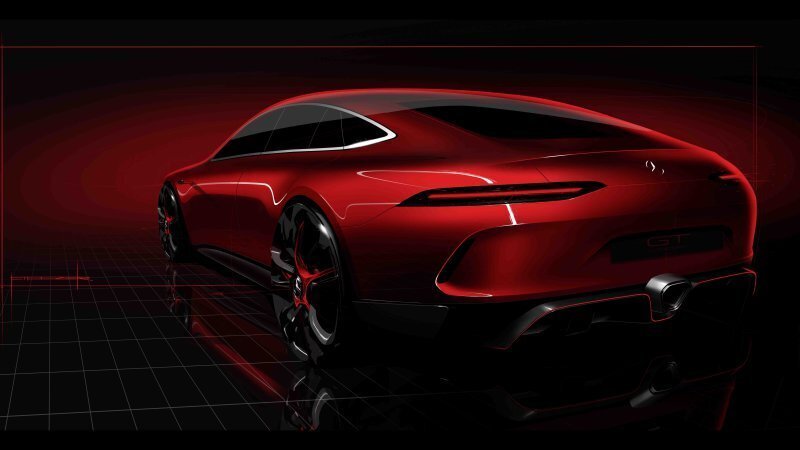 Mercedes-AMG GT Concept, la prima immagine