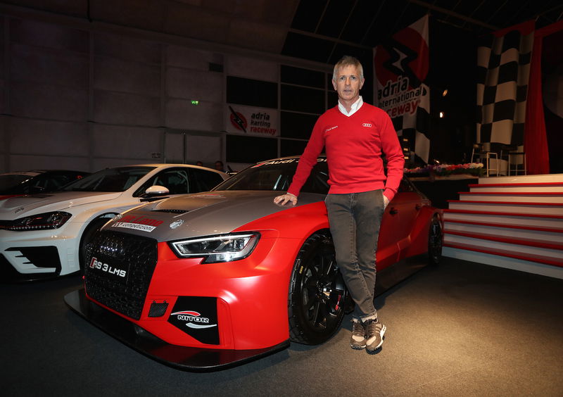 Dindo Capello e la debuttante Audi RS3 LMS TCR