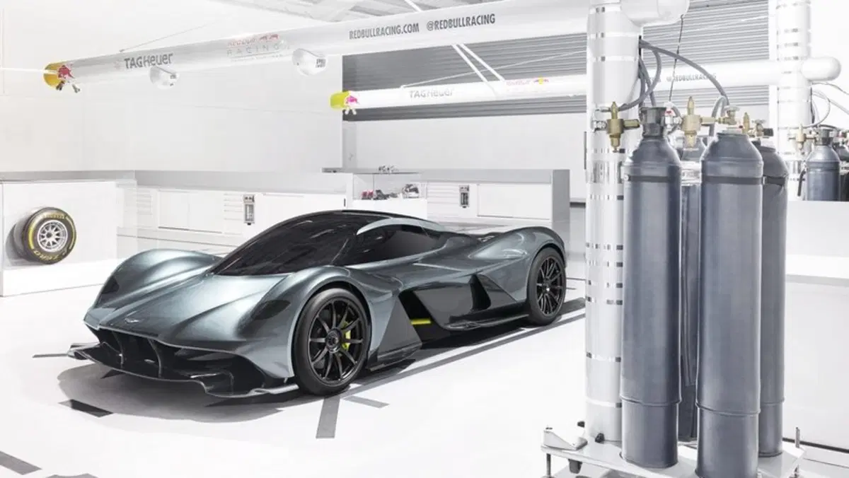 Aston Martin AM-RB 001: powertrain ibrido per l'hypercar  (6)