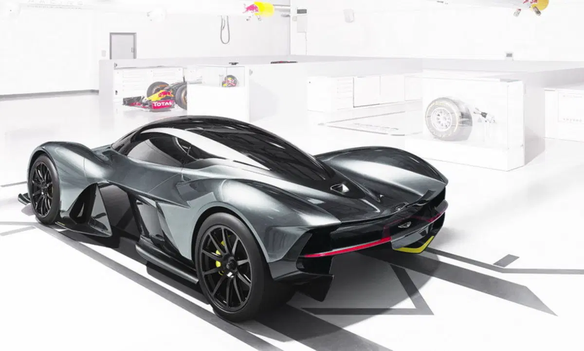 Aston Martin AM-RB 001: powertrain ibrido per l'hypercar  (9)