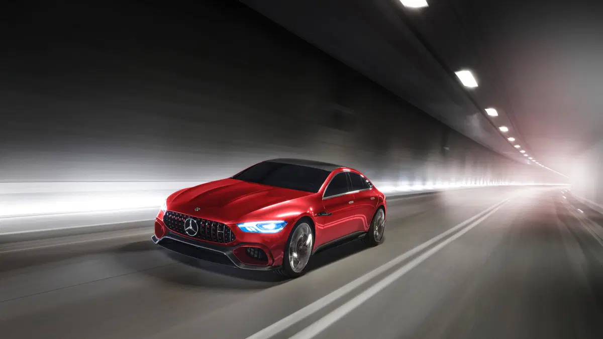Mercedes-AMG GT Concept, ibrida sportiva al Salone di Ginevra 2017