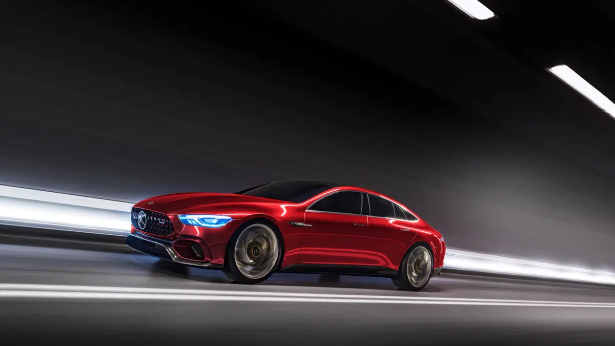 Mercedes-AMG GT Concept, ibrida sportiva al Salone di Ginevra 2017 (3)
