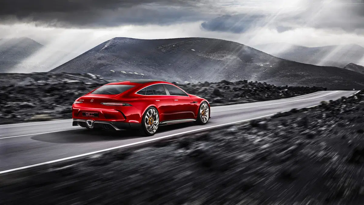 Mercedes-AMG GT Concept, ibrida sportiva al Salone di Ginevra 2017 (6)