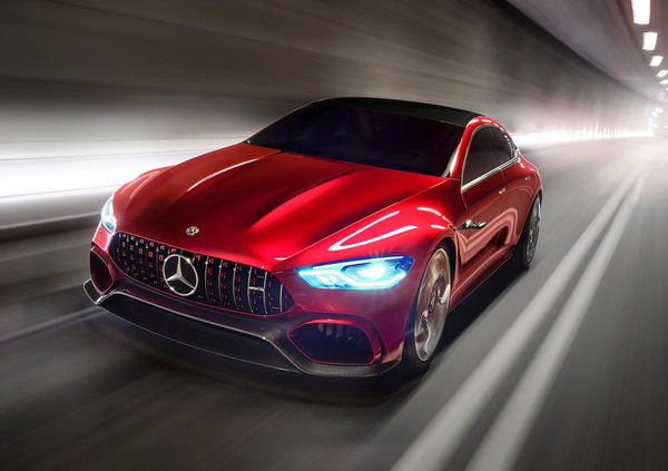 Mercedes-AMG GT Concept, ibrida da 805 CV al Salone di Ginevra 2017