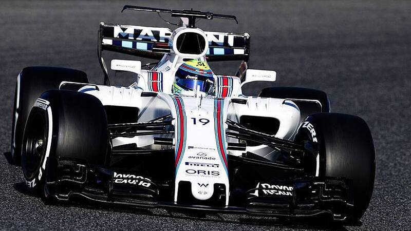 Formula 1, test Barcellona 2, Day 1: Massa al top