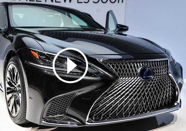 Lexus LS 500h 2017, la videorecensione al Salone di Ginevra 2017 [Video]