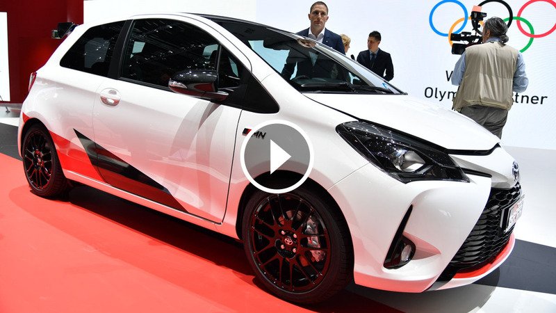 Toyota Yaris restyling e Yaris GRMN, la videorecensione al Salone di Ginevra 2017 [Video]