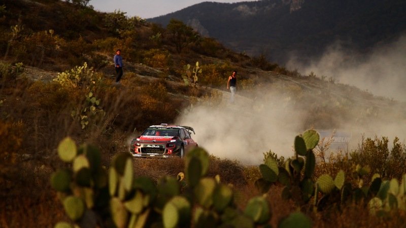 WRC17 Mexico. Kris Meeke e C3 Strepitosi. A un passo dalla vittoria!