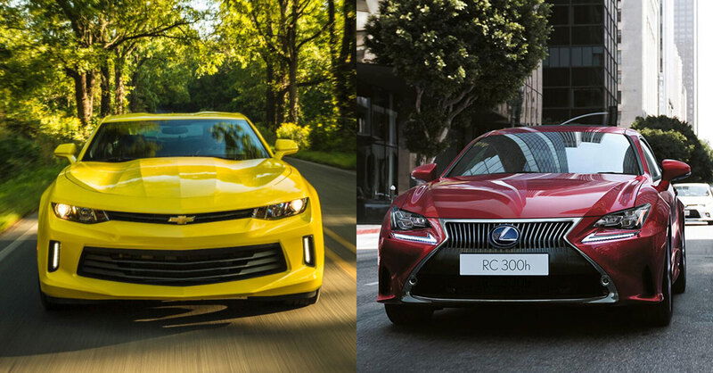 Quale comprare, Confronto: Lexus RC 300h Vs Chevrolet Camaro 2.0 Turbo