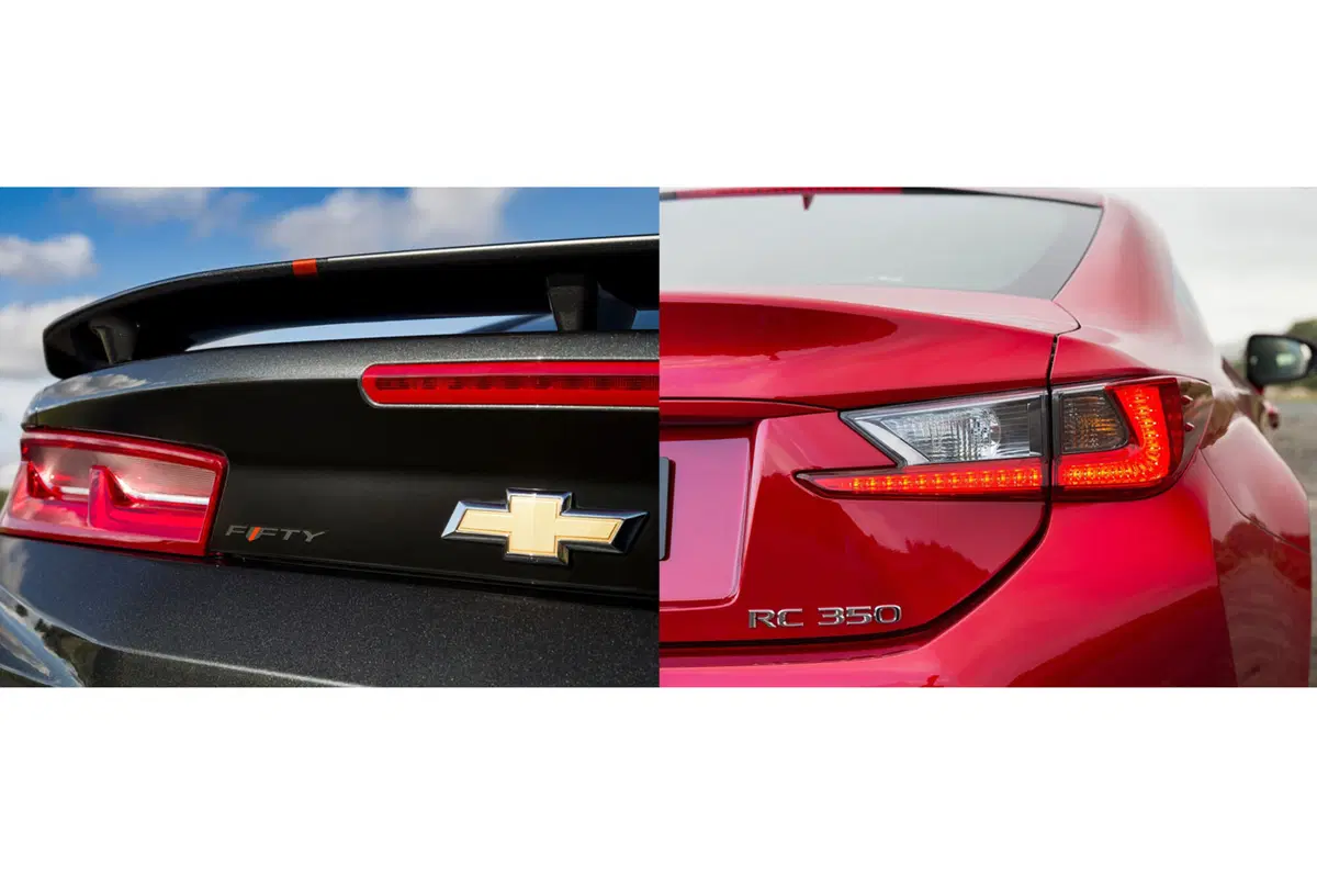 Quale comprare, Confronto: Lexus RC 300h Vs Chevrolet Camaro 2.0 Turbo