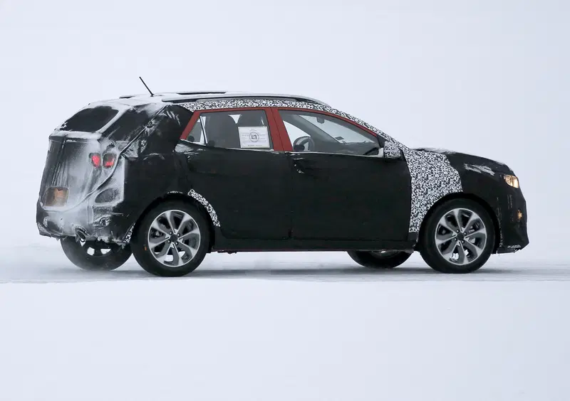 Kia Stonic: first spy shots