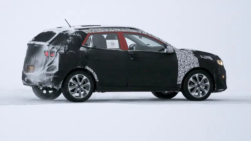 Kia Stonic: first spy shots