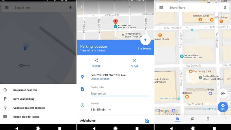 Google Maps: arriva la funzione &ldquo;ricorda parcheggio&rdquo;