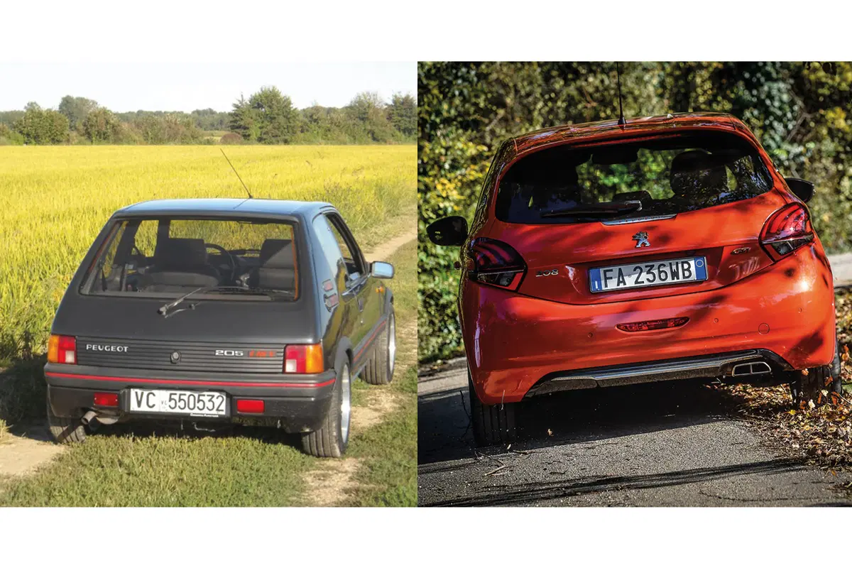 Confronto Heritage, Peugeot: 205 GTi Vs 208 GTi (18)