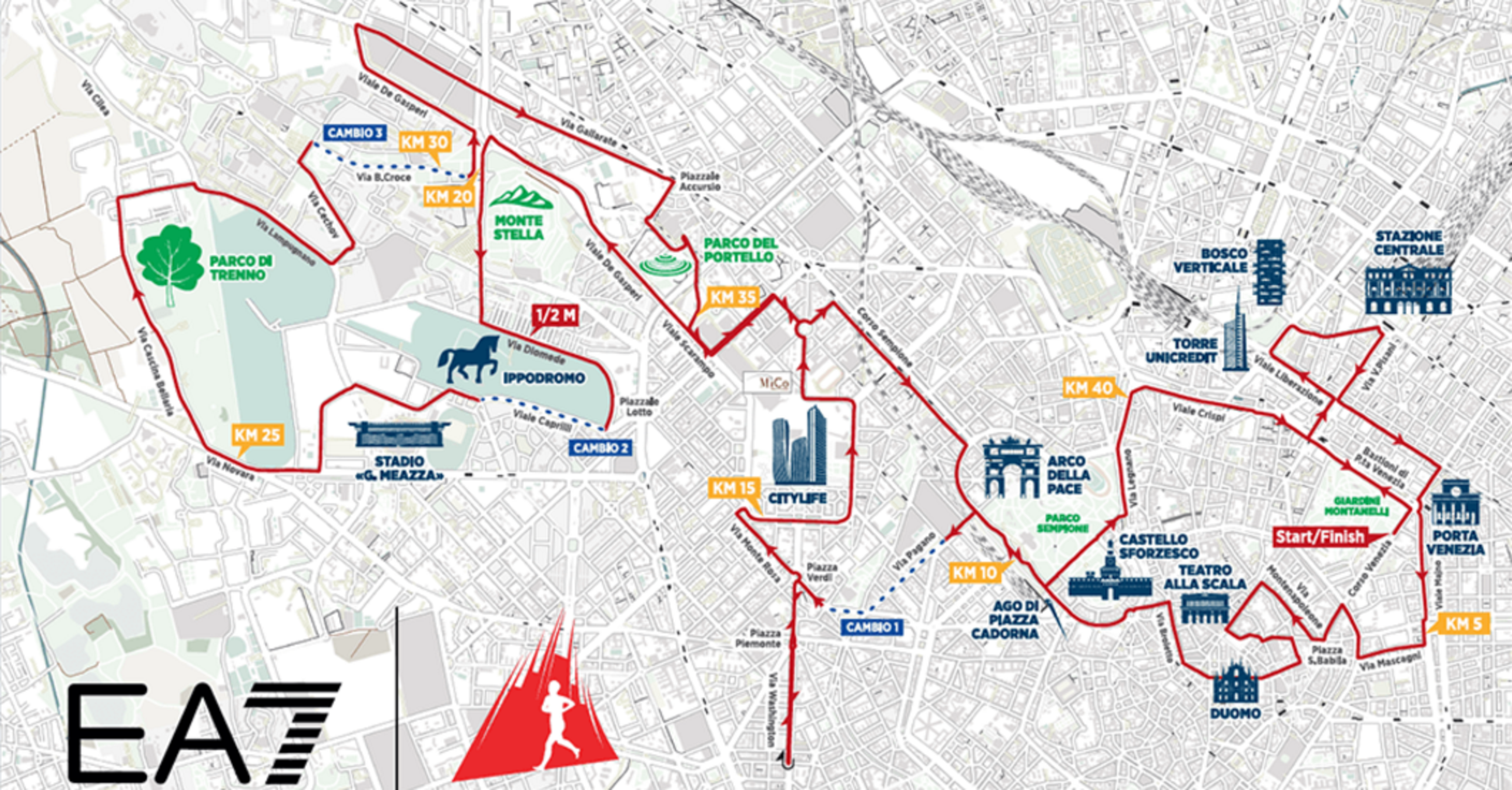Maratona di Milano 2017: gli orari e le chiusure al traffico