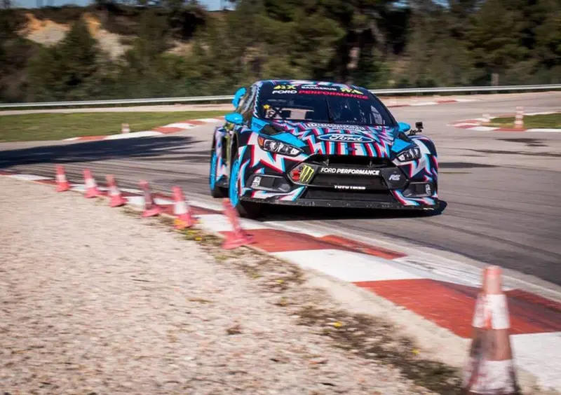 WRX: ecco la livrea della Ford Focus RS RX di Ken Block 