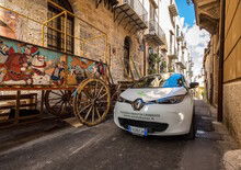 Con Renault Zoe si gira in Sicilia a zero emissioni