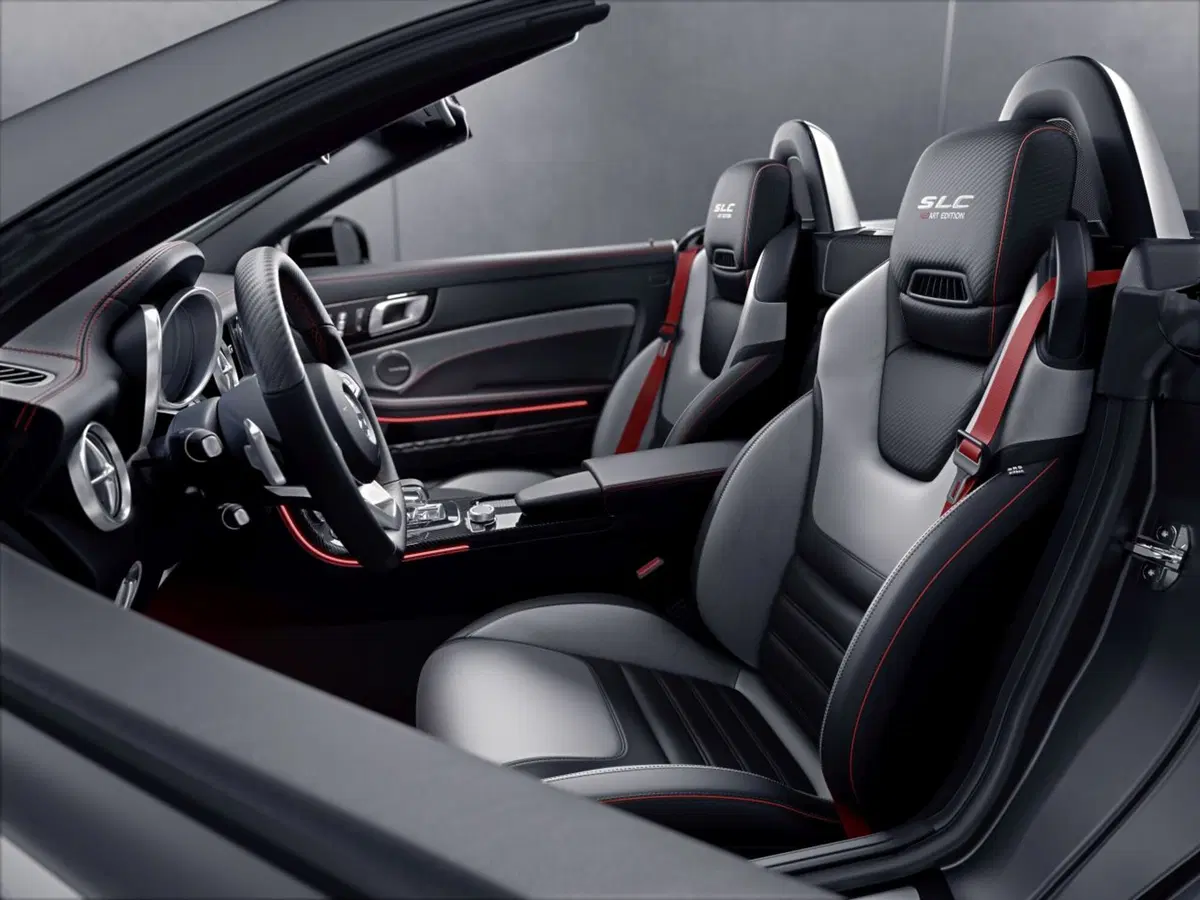 Mercedes SL designo Edition e SLC RedArt Edition  (13)