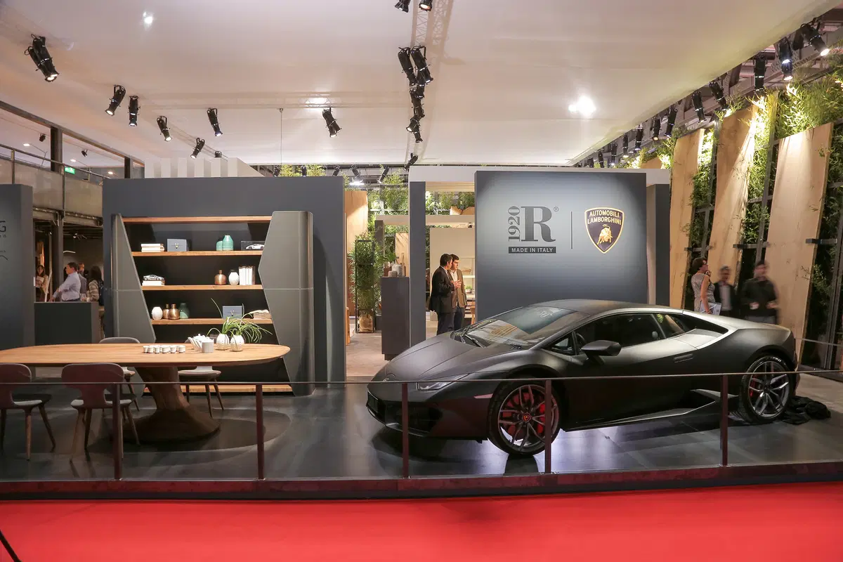 Lamborghini, la collezione di Riva 1920 al Salone del Mobile di Milano (2)
