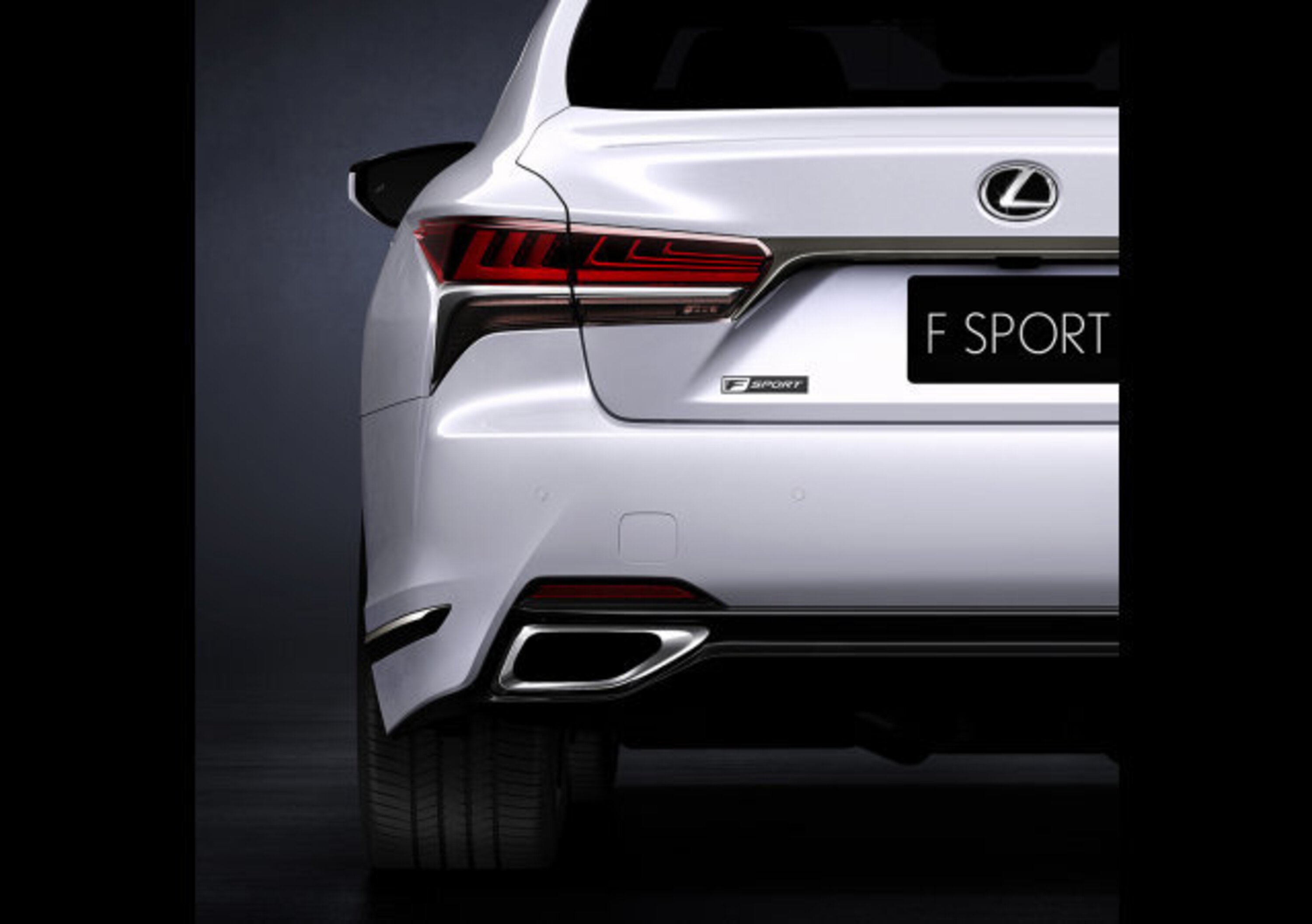 Lexus LS 500 F Sport, il primo teaser