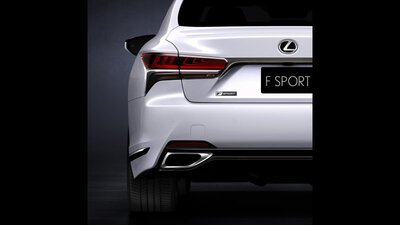 Lexus LS 500 F Sport, il primo teaser