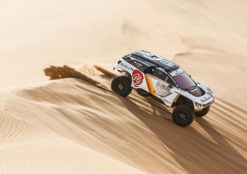 Cross-Country Rally 2017. A Sunderland (KTM) e Al Qassimi, Peugeot, il Rally di Abu Dhabi