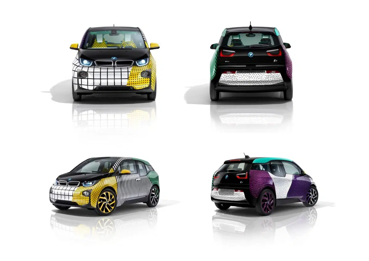 BMW i3 ed i8 MemphisStyle, firmate Lapo Elkann  (5)