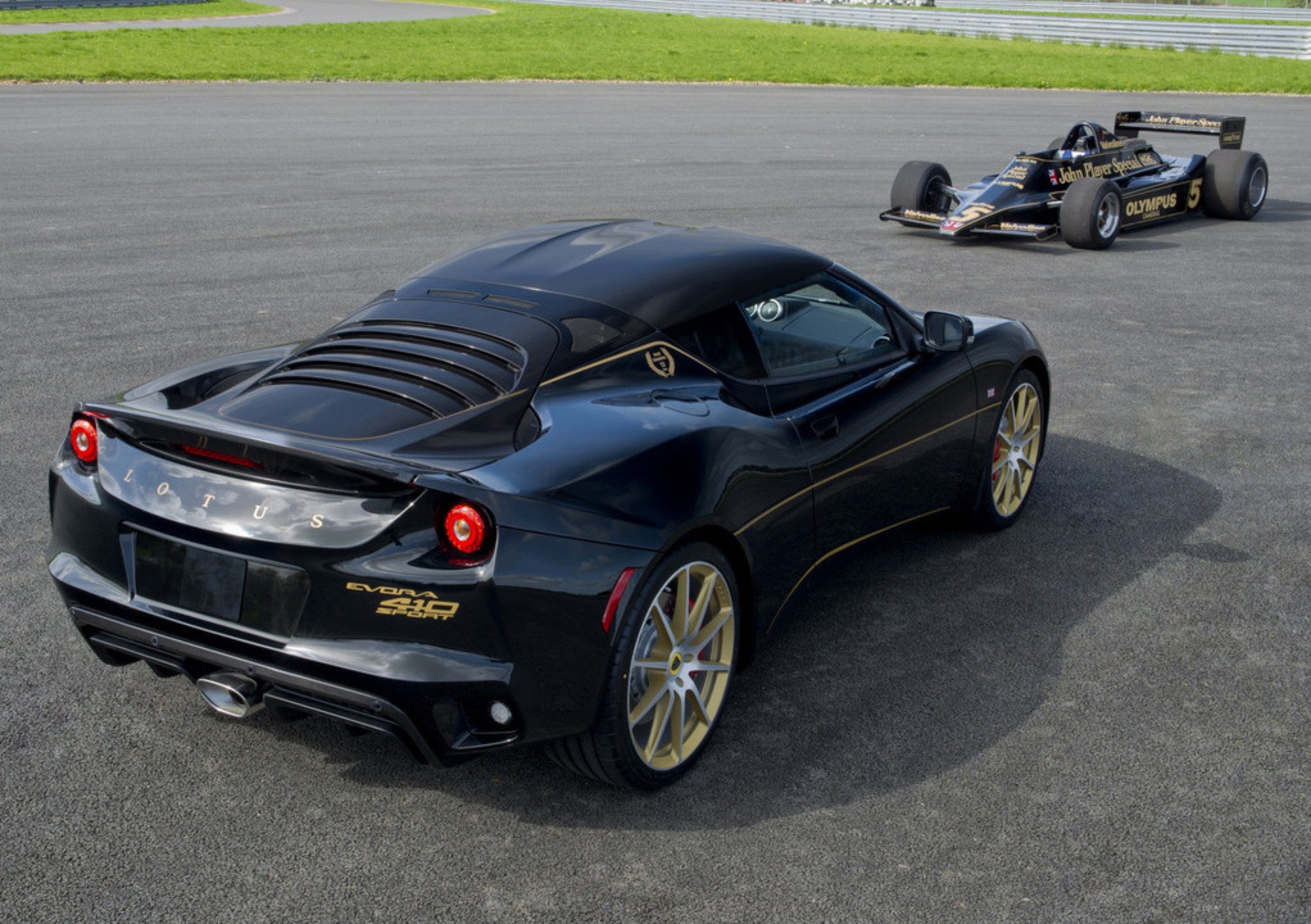 Lotus Evora Sport 410, livrea GP per gli USA